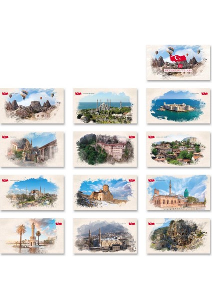 2026 Türkiye Piramit Masa Takvimi Masaüstü Takvim 24X17 cm fırsatları