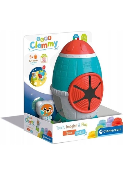17806 Soft Clemmy - Yumuşak Blok Duyusal Roket - 5 Parça 10-36 Ay