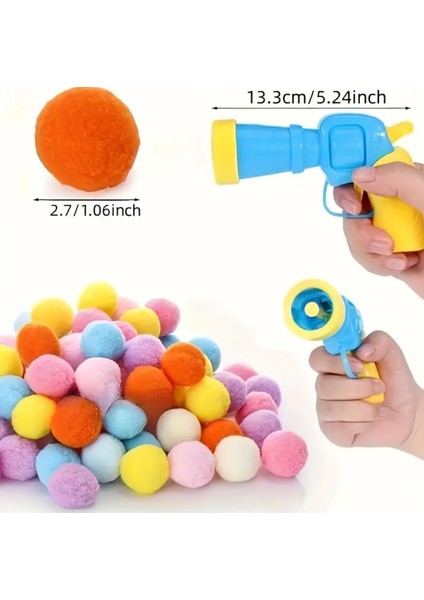 Interaktif Kedi Oyun Tabancası - Peluş Toplarla Eğlenceli Oyun Zamanı + Ekstra Peluş Toplar modelleri