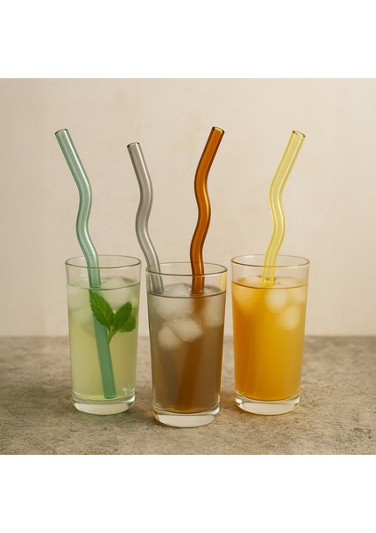 Renkli Cam Pipet ve Fırça Seti - 4'lü fiyatları