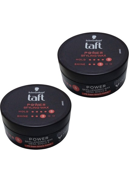 Wax Power Saç Şekillendirici 75ML 2 Adet (Yeni Ambalaj )