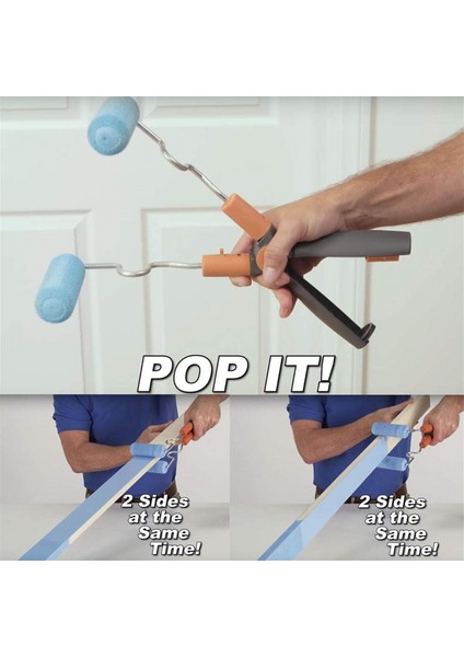 Nano Süngerli Damlatmaz Mobilya ve Duvar Boyama Rulosu Hem Köşe Hem Düz Zemin (5250) fiyatları