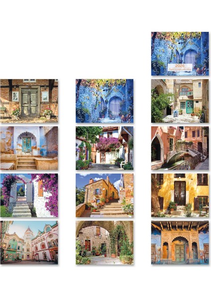 2026 Bir Nefes Piramit Masaüstü Takvim 16 x 15,5 cm fırsatları