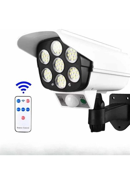 Bahçe Aydınlatması Hareket Sensörlü LED Aydınlatma Kamera Görünümlü