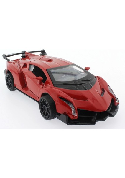 Çek Bırak Kırmızı Metal Spor Araba SL6607B fiyatları