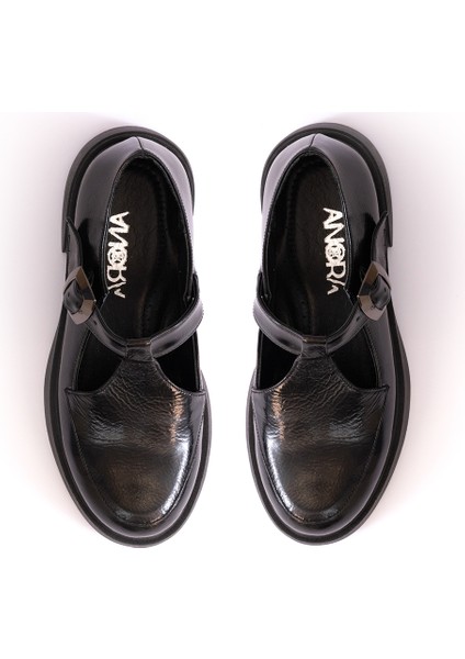 Hakiki Deri Loafer Kadın Ayakkabısı 25PST9066 modelleri