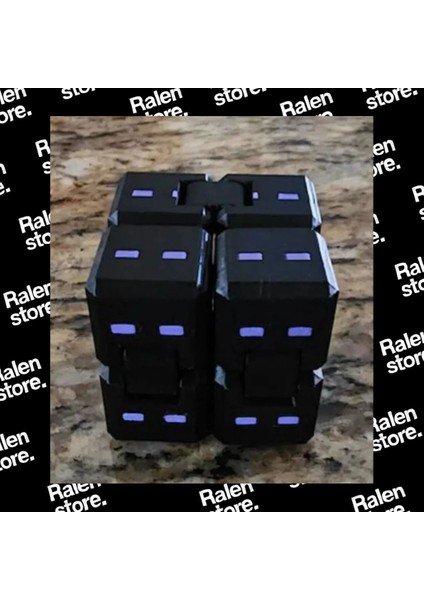 Minecraft Mini Enderman Sonsuz Küp Stres Oyuncağı Fidget | 8X4CM | Siyah ( Yüksek Kalite 3D Baskı Pla ) modelleri