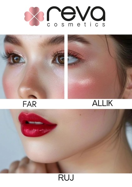 Çok Amaçlı Stick Allık, Far, Dudak Renklendirici & Lip Cheek Eye Tint-Vegan & Temiz IÇERIKRV114 modelleri