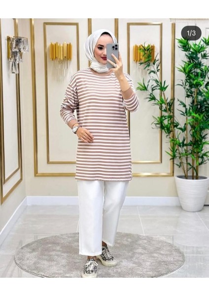 Çizgili Penye Tunik fiyatları