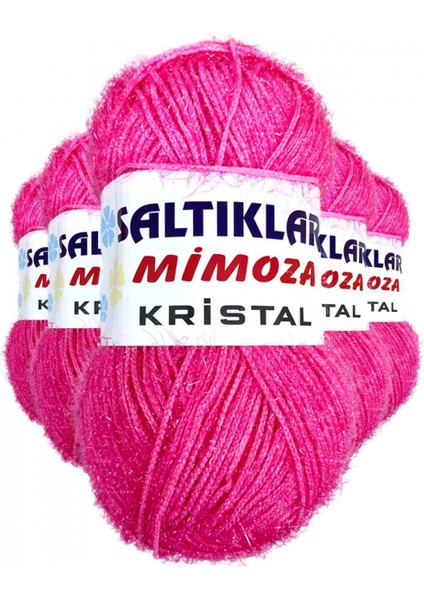 5 Adet Mimoza Kristal Işıltılı Şal Patik Yelek Ipi 16