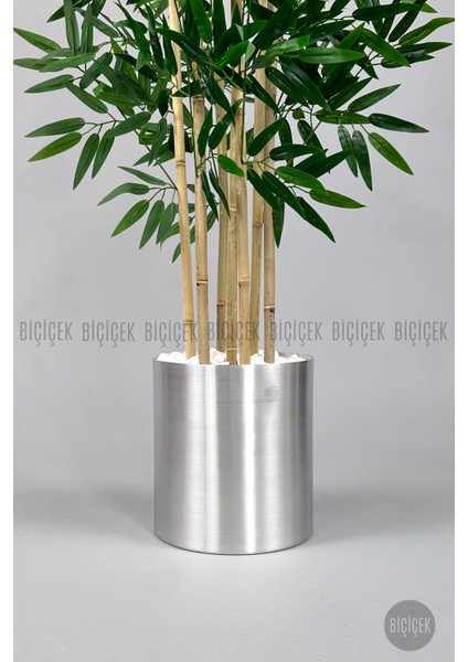 Yapay Bambu Ağacı 180CM Metal Saksıda Yoğun Yapraklı 7 Dallı fiyatları