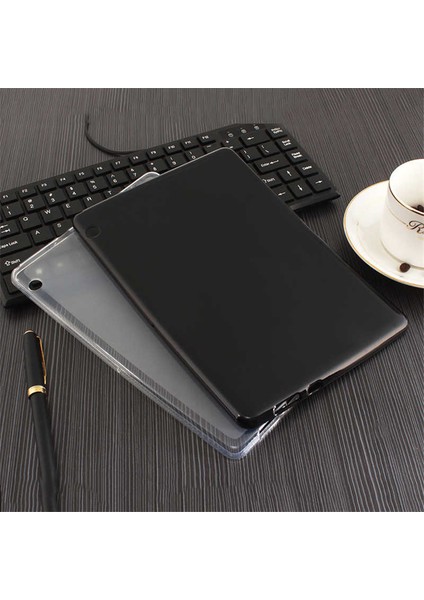 Matepad T5 10 Uyumlu Zore Tablet Süper Silikon Kapak-Siyah fırsatları