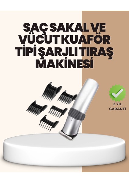 Tıraş Makinesi Temizlik ve Yağlama Setiyle Birlikte