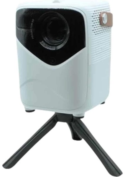 Hd Ayaklı Portatif Projeksiyon Cihazı Bluetooth Wifi Akıllı Android Işlemcili