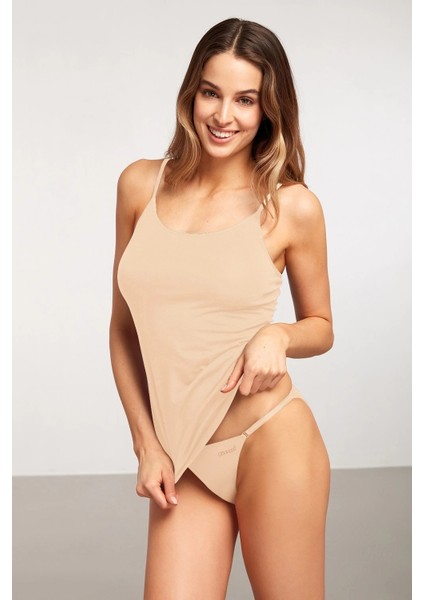 Basic Top Ip Askılı Pamuklu Kadın Atlet fiyatları