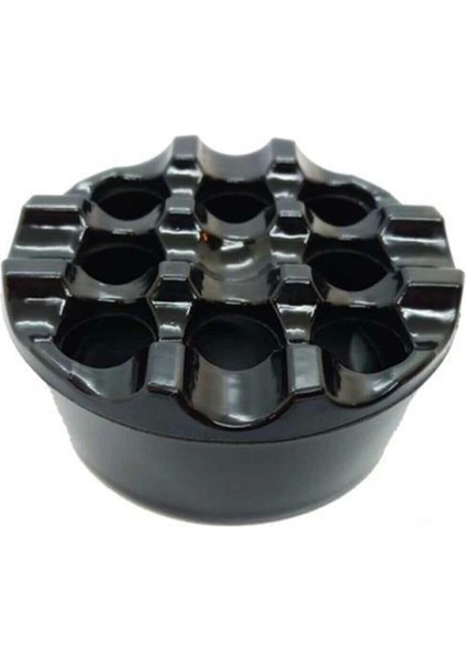 Yanmaz Izgaralı Küllük Yuvarlak