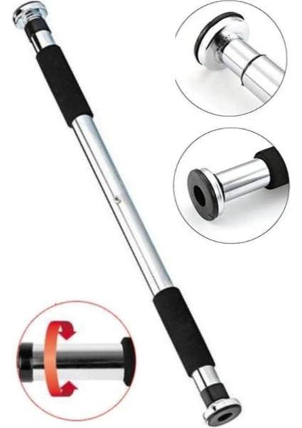 Buffer® Kapı Veya Koridora Takılıp Ayarlanabilen Demiri Barfiks Aleti Kapı Barfiksi