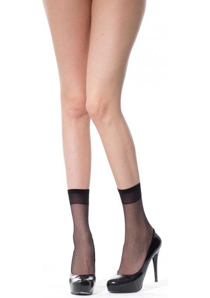 12 Adet Fit Soket Çorap 15 Denye 500 Siyah fiyatları