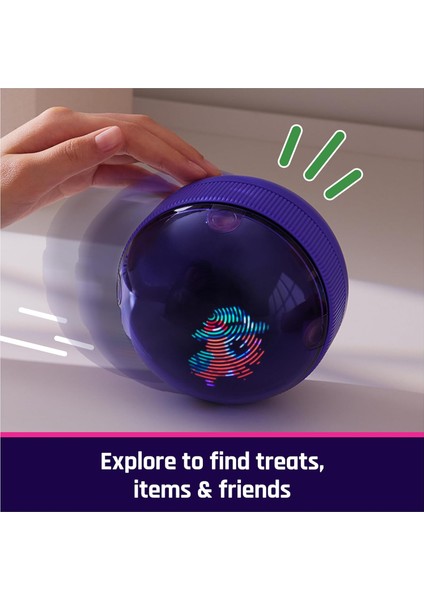 Hamster Ball Interaktif Dijital Oyuncak | 20+ Hamster Karakteri | Dokunmaya ve Hareketlere Tepki Veren Ekransız Dijital Evcil Pet Oyuncak fırsatları