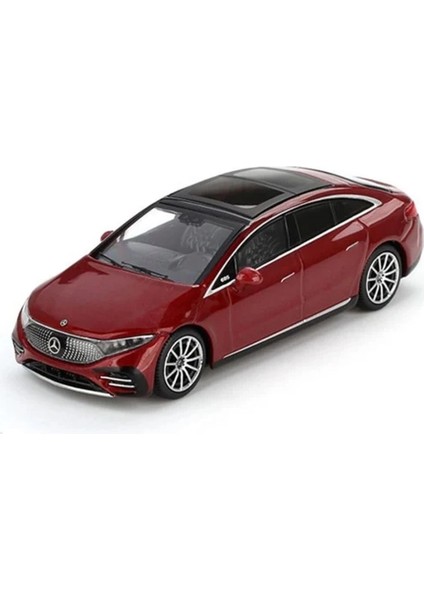 Mini Gt 1/64 Mercedes-Benz Eqs 580 4matıc Red Metallic modelleri
