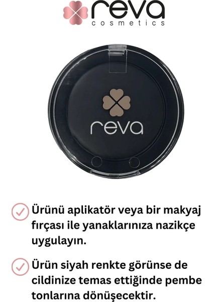 Sihirli Siyah Ph Renk Değiştiren Krem Allık-Black Magic Ph Colour Changing Cream Blusher 7g RV800 modelleri