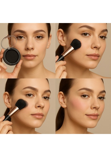 Sihirli Siyah Ph Renk Değiştiren Krem Allık-Black Magic Ph Colour Changing Cream Blusher 7g RV800 fırsatları