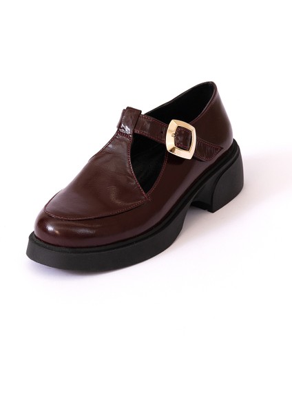 Hakiki Deri Loafer Kadın Ayakkabısı 25PST9066 fiyatları