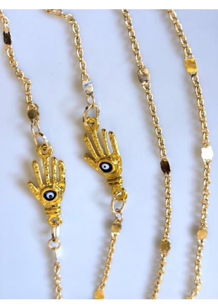 Gözlük Zinciri Fatma’nın Eli Figürlü Altın Renk Gözlük Zinciri – Bohem Koruma fiyatları