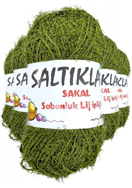 5 Adet Sakal Sabunluk Lif Ipliği 44