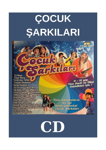 Tüm Zamanların En Iyi Enstrumantal Çocuk Şarkıları – CD