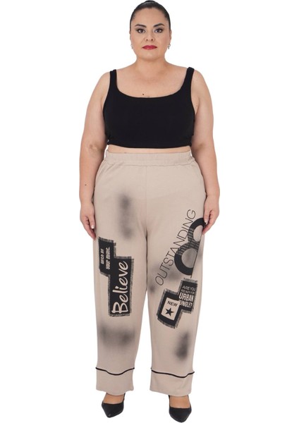 Kadın Büyük Beden Pamuk Alt Üst Uzun Kollu İkili Takım modelleri