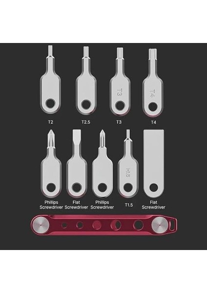 CM029 9'u 1 Arada Tornavida ve Anahtarlar Katlanır Alet Seti fiyatları