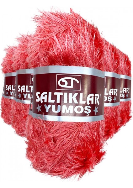 5 Adet Yumoş Sakallı El Örgü Ipi Yünü 17