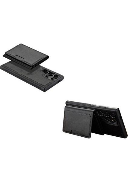 Samsung Galaxy S23 Plus Kılıf Pollux L2 Serisi Mıknatıslı Kartlıklı 2-1 Kapak fiyatları