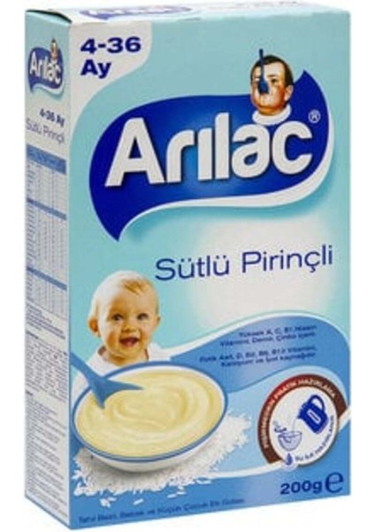 Arılac Sütlü Pirinçli Kaşık Maması 200 G ( 1 Adet )