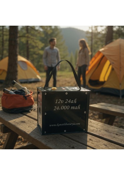 Taşınabilir Güç İstasyonu 12V 24.000MAH 5v 57.600MAH