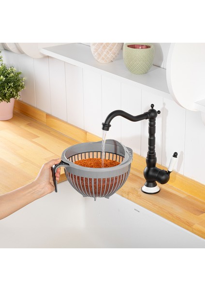 Linea Mikser Kabı ve Pirinç Süzgeci 3 Litre – Kapaklı, Dayanıklı ve Pratik Mutfak Gereci modelleri