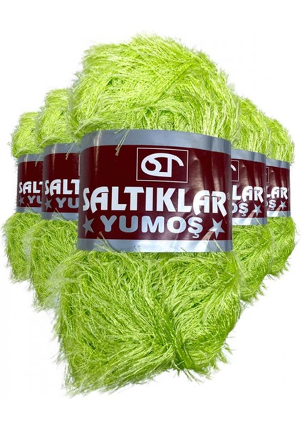 5 Adet Yumoş Sakallı El Örgü Ipi Yünü 105