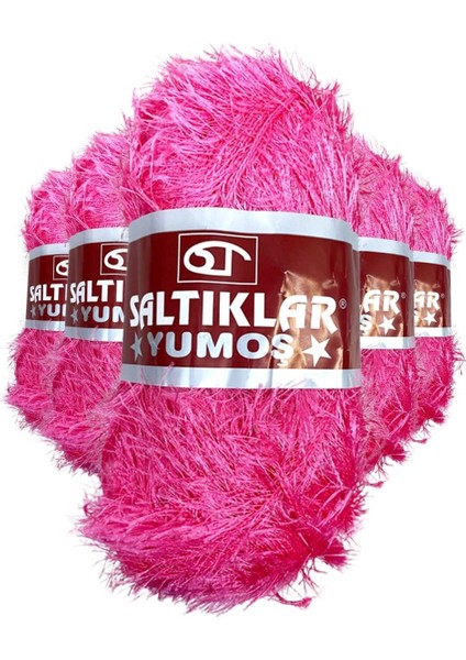 5 Adet Yumoş Sakallı El Örgü Ipi Yünü 16