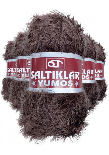 5 Adet Yumoş Sakallı El Örgü Ipi Yünü 93