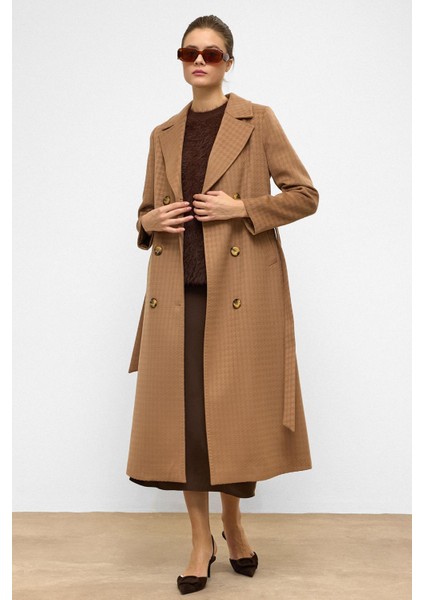 Punto Detaylı Kruvaze Limited Edition Uzun Kaban K. Kamel 3055-L fiyatları