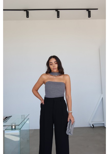 Boyundan Askılı Triko Bluz fiyatları