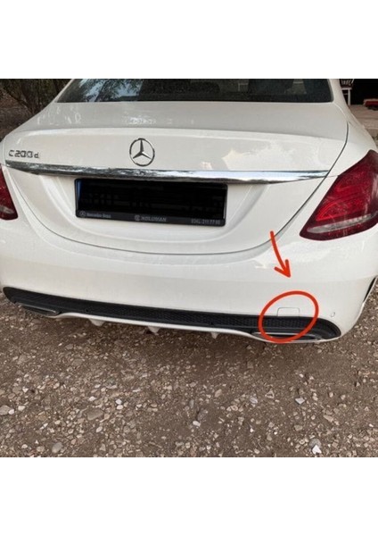Mercedes W205 C180 C200 C260 C63 Arka Çeki Demiri Kapağı Oem A2058850256