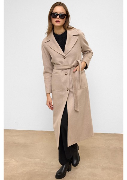 Reglan Kol Belden Bağlamalı Moher Kaban Kum 3156 indirimleri