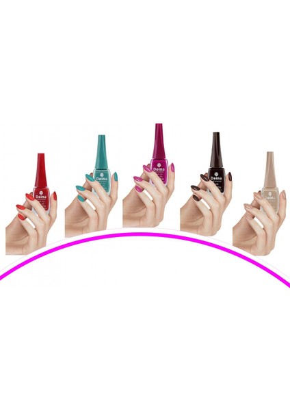 5 Adet Keratinli Besleyici Oje 14 ml SET14