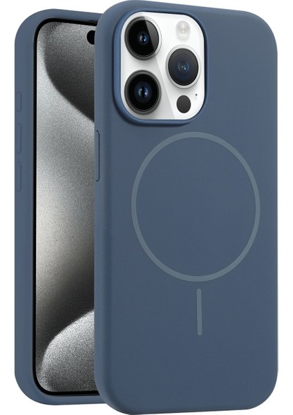 iPhone 12 Pro Kılıf Rio Manyetik Şarj Özellikli Lansman Kapak