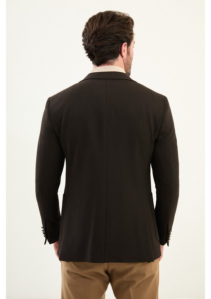 Düz Slim Fit Mono Yaka Torba Cepli Metal Düğmeli Erkek Ceket indirimleri