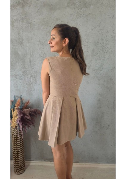 Önden Fermuarlı Kısa Elbise modelleri