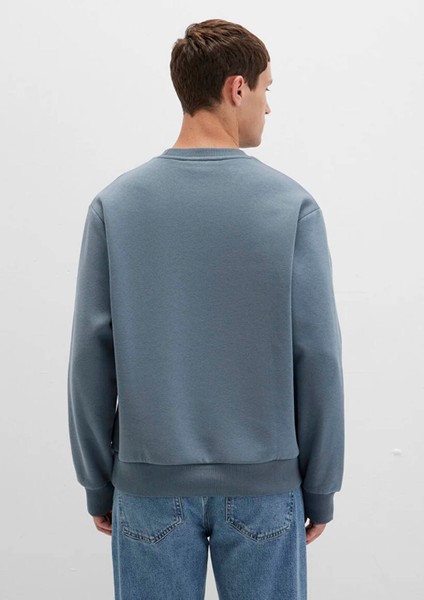 Bisiklet Yaka Basic Gri Erkek Sweatshirt M0S10276-80889 indirimleri