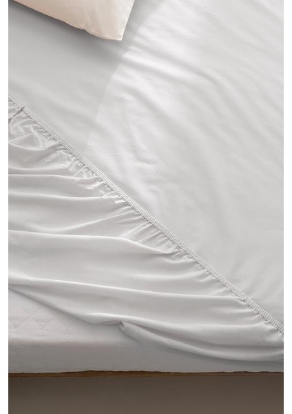 Yeni Sezon Manon King Size %100 Pamuk Ranforce Lastikli Çarşaf - Gri - Gri fiyatları